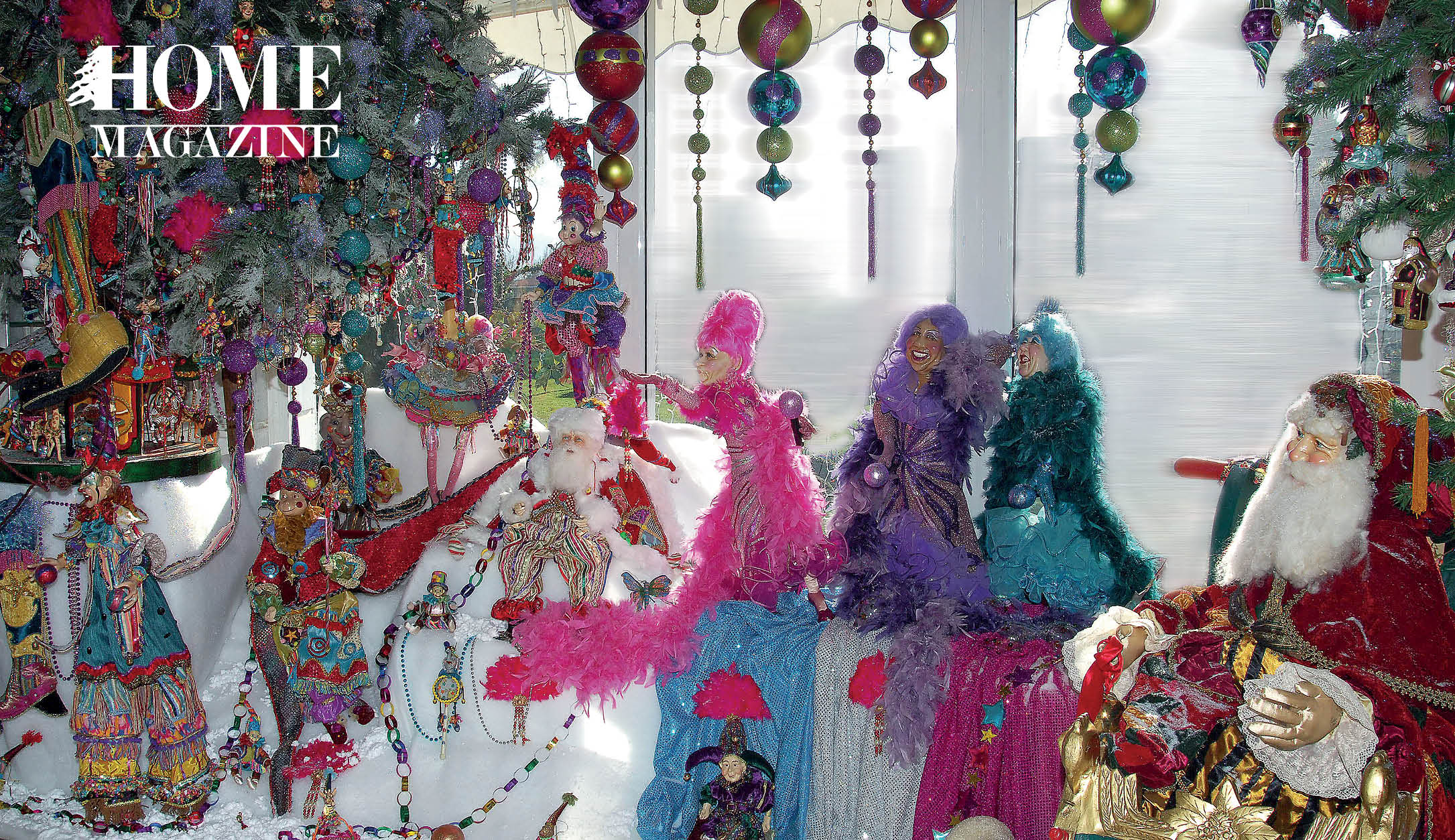 Christmas dolls