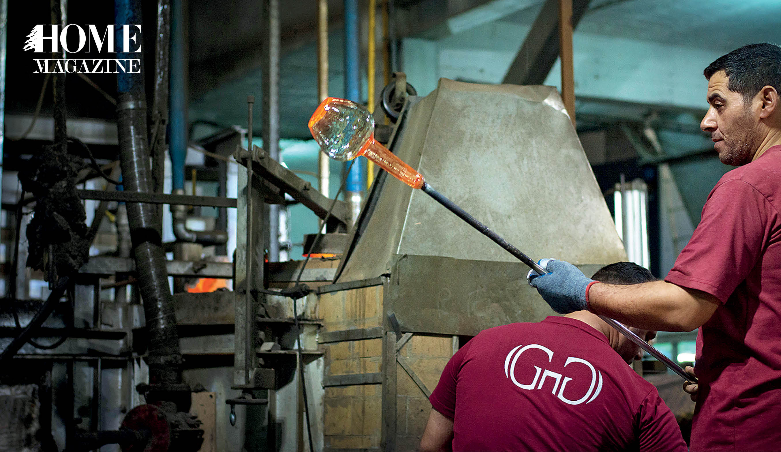 Glass pitcher making